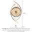 Horloge murale silencieuse moderne haut de gamme