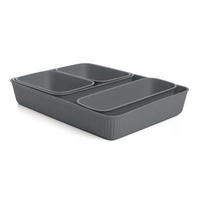 Rebrilliant Plastic Decorative Bin