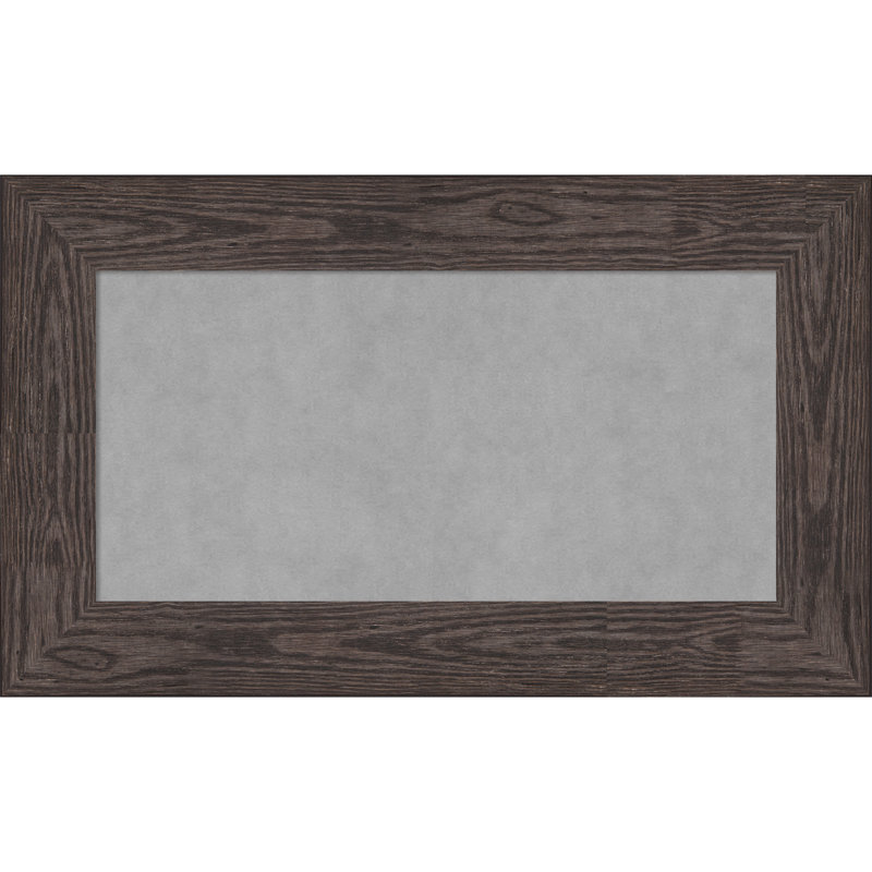 Tableau mémo magnétique en métal, 18" H x 30" W
