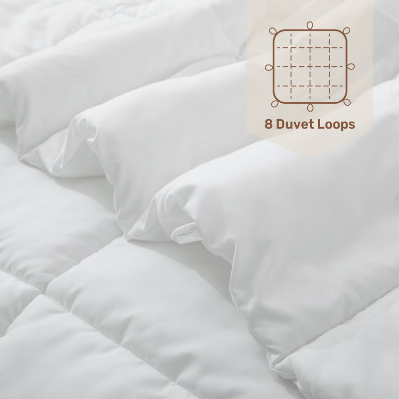 Wayfair Sleep Lightweight Down Alternative Comforter, White, Queen