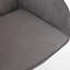 Siège en velours gris luxueux - Ergonomique et élégant. Chaise ergonomique réduisant la fatigue pendant les longues heures de travail.