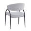 Chaises de salle à manger rembourrées avec pieds en métal seulement, sans les tables