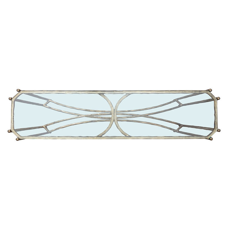 Monier 71'' W Glass Console Table