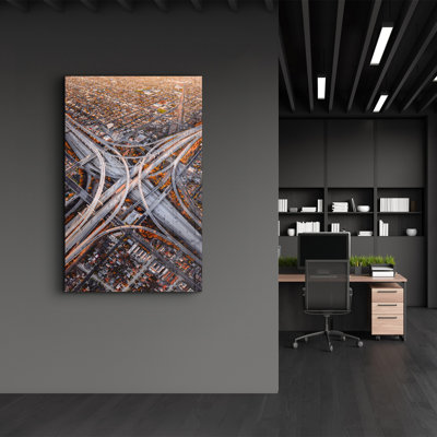 Élégante peinture murale en verre trempé de 13,8 po x 21,7 po | 100% verre trempé, épaisseur: 0,16 pouce | Imprimé UV pour des couleurs éclatantes | Parfait pour la décoration intérieure, le salon et les espaces de bureau