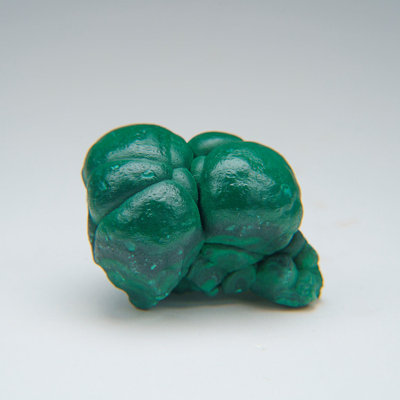 Botryoidal Malachite from Shaba Copper Belt, Katanga (Shaba) Province, Democratic Republic of the Congo (Zaire) (0.23 lbs)