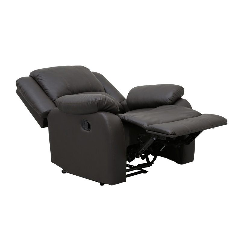 Deondray Faux Leather Home Theater Seat