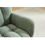 Chaise berçante de chambre de bébé, fauteuil oscillant rembourré avec dossier haut, fauteuil berçant d'appoint avec pieds en bois massif-1576637159