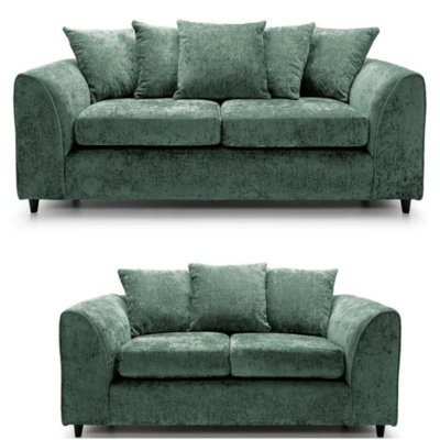 Living Room & Bedroom Seating Chenille 3+2 Seater Living Room Sets