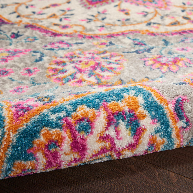 Ankica Floral Area Rug, Rectangle 160 x 221 cm