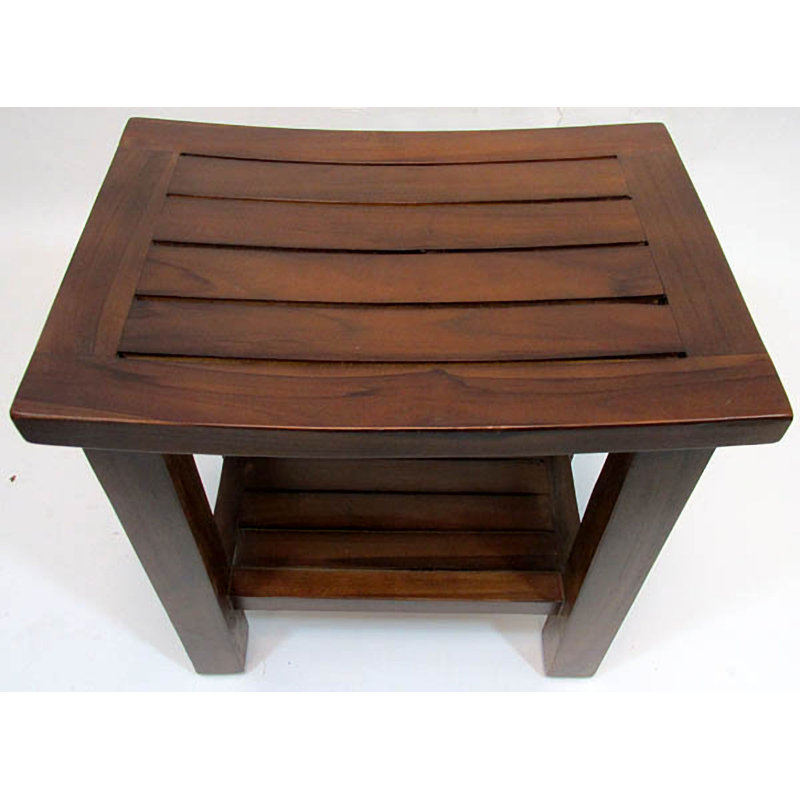 18'' W Teak Shower Bench