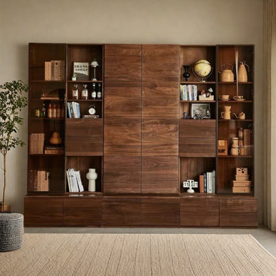 Japanese Style Display Bookcase