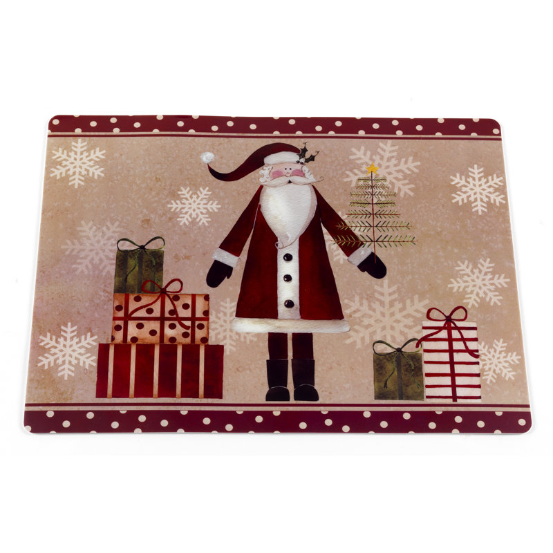 Napperon en vinyle 18 "Saint Nick Holiday