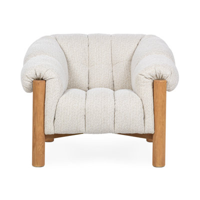 Sansa Upholstered Accent Chair Bronze