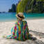 Serviette de plage 100% coton Slatedale