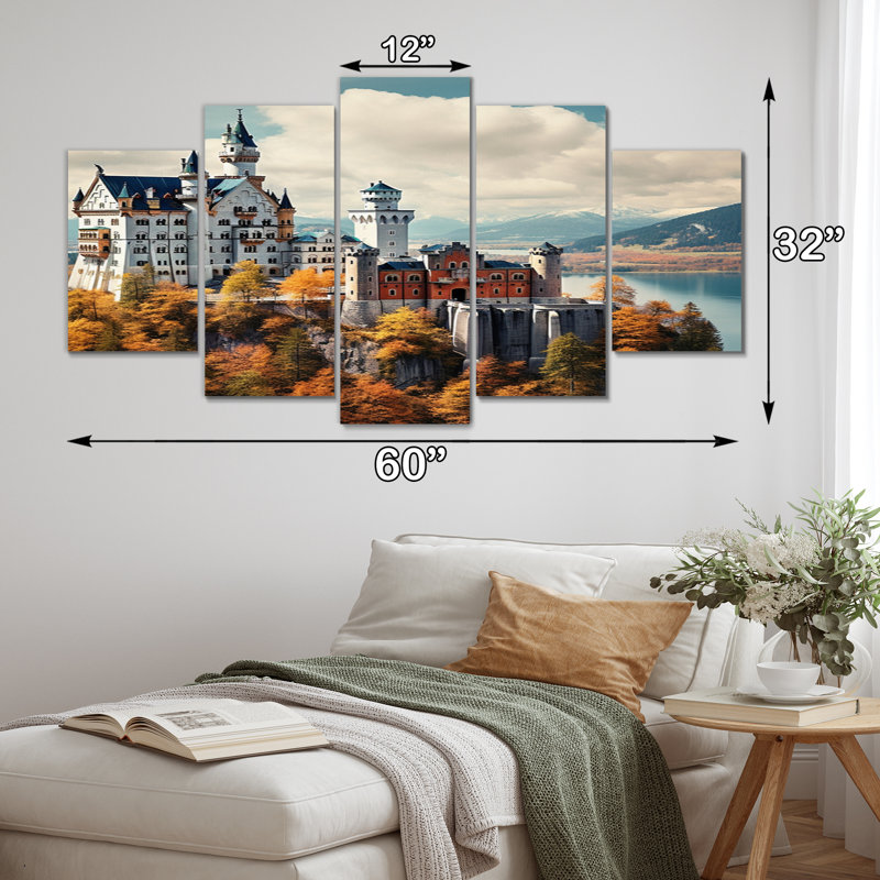 " Castle Germany " 5 - Pieces