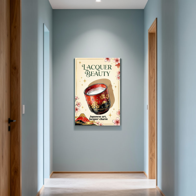 Tasse de laque Fashion Fashion, H 16 po x l 24 po