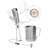 Deluxe Milk Frother and 12 oz Frothing Pitcher in Stainless Steel, with Extra Whisk Attachment