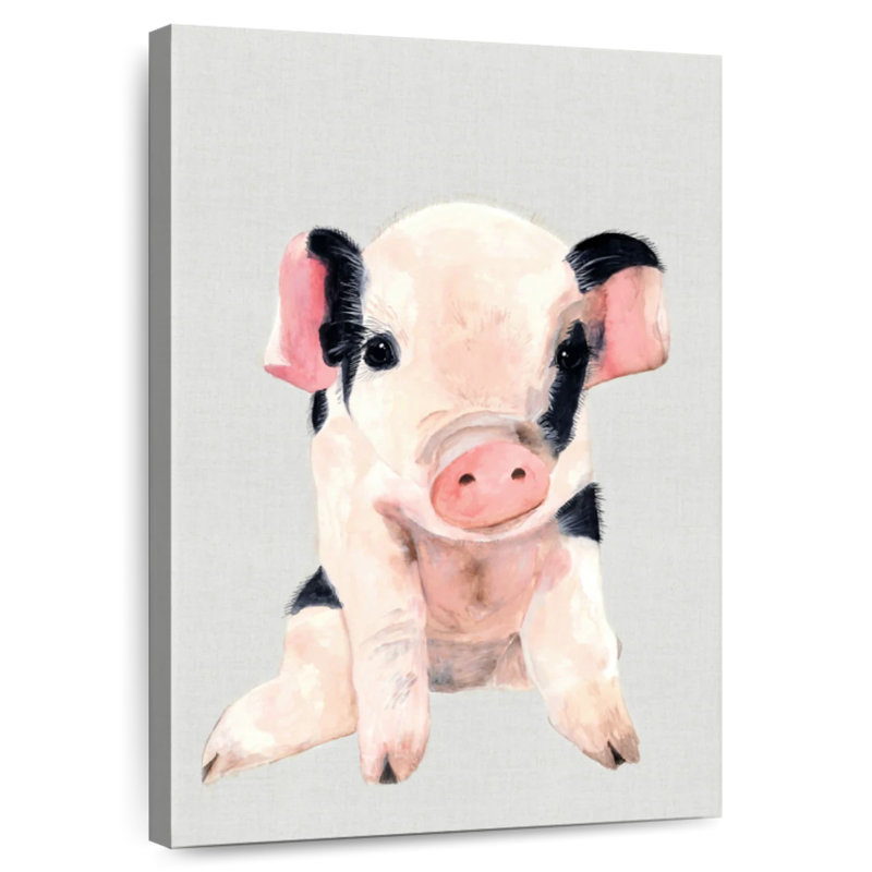 Dolly Pig, 12" H x 8" W