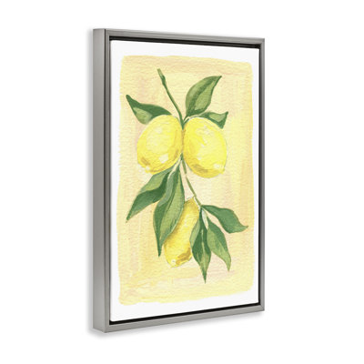 Cadre flottant Hanging Lemons Country Charm, design par Hannah Moren