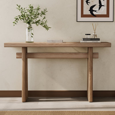 Modari Modern Console Table With Geometric Silhouette