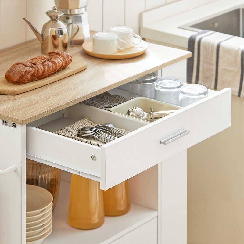 Ejvind Kitchen Trolley, White