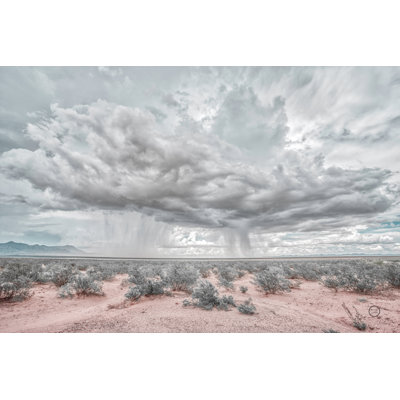 «New Mexico Rain» par Nathan Larson - reproduction d'art sur toile tendue