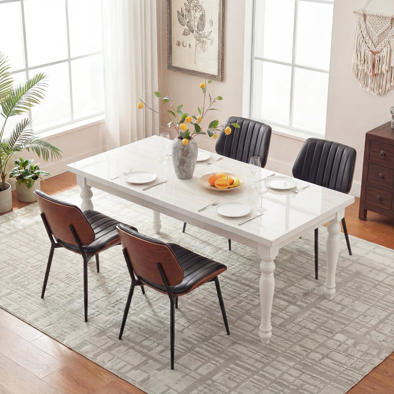 Chayne Upholstered Dining Chairs,side Chair For Dining Rooms,kitchens,living Rooms, Black