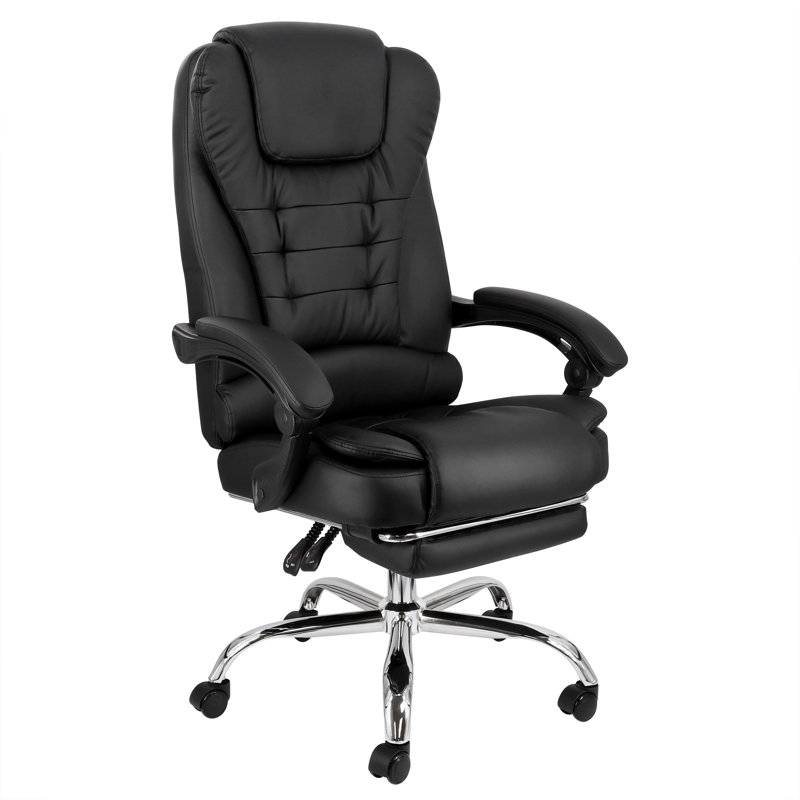 Chaise de bureau en similicuir Liliani