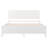 Aurey Wood Platform Bed Frame With Chevron Headboard And Footboard - Slat Foundatidon-1376317450-1376317451