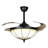 42" 4 - Blade LED Traditional Retractable Blades Ceiling Fan with Remote Control and Light Kit Included