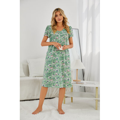 Peignoir fille avec poches mi-mollet
