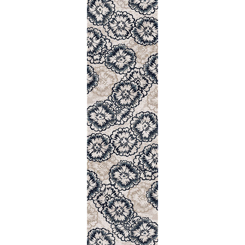Amy Floral Indoor Rug, Runner 2'2" x 10'10"