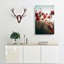 Poppy Flowers In Abstract - Wrapped Canvas-55322556
