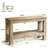 63" Console Table, Farmhouse 2-Tier Entryway Table Sofa Table