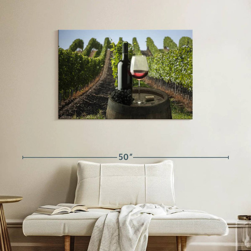 Yarlin Vineyard Wine Tasting, 26" H x 39" W
