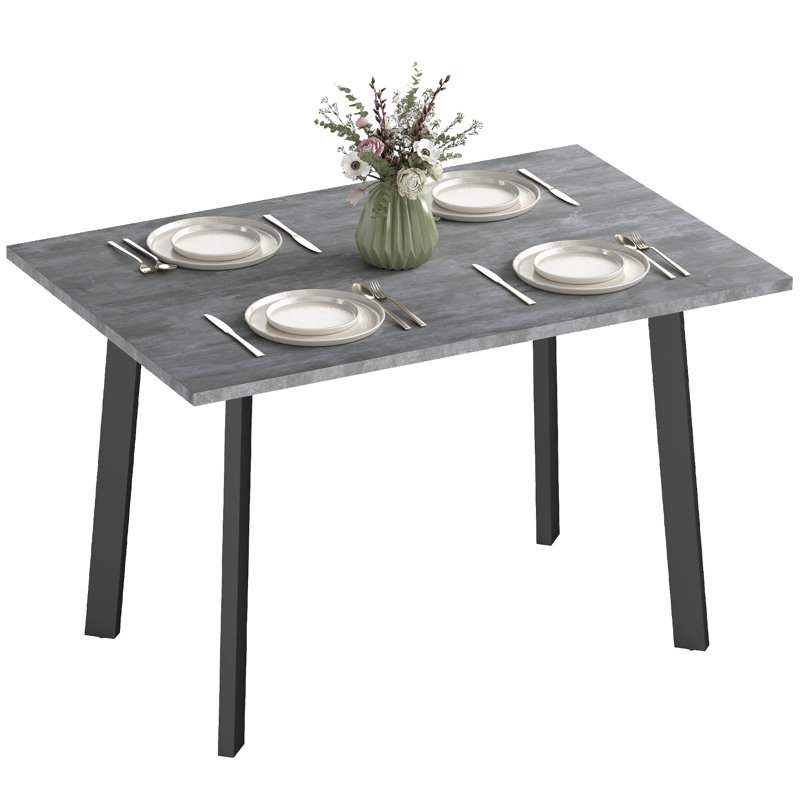 Claunch Metal Base Dining Table