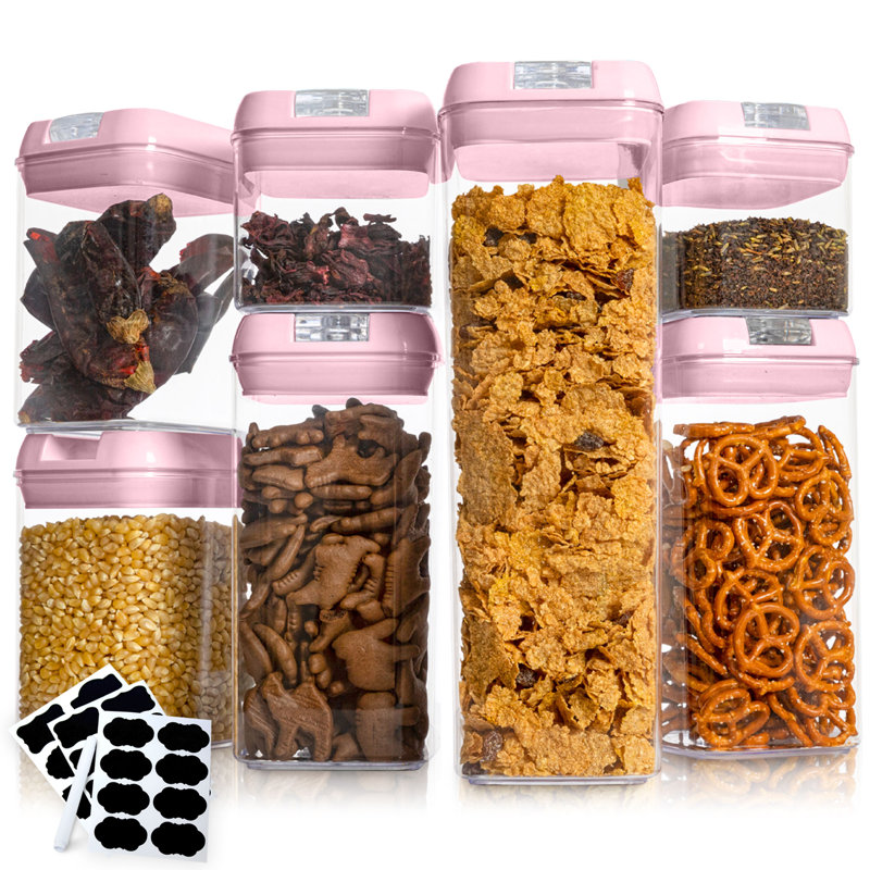 48oz. Food Storage Container, Pink