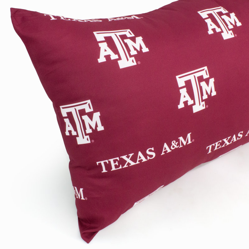 100% Cotton Lumbar Pillow, Texas A&M Aggies