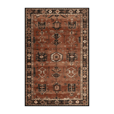 Machine Washable Turkish Brown Area Rug