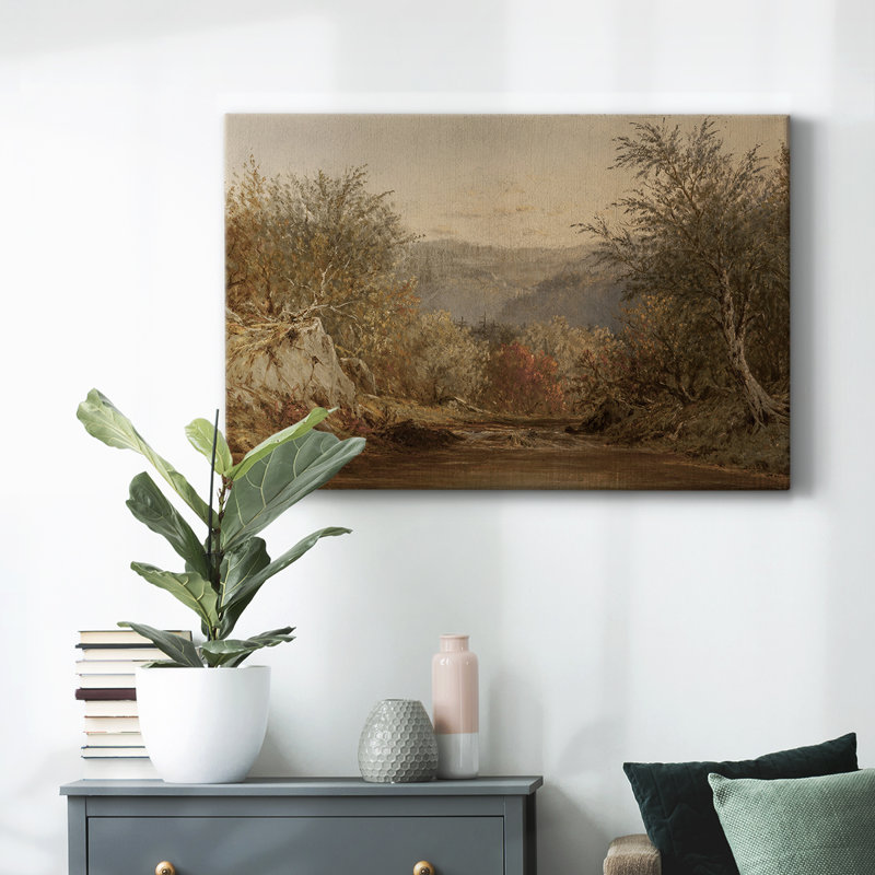 Vintage Landscape-DCIV, reproduction d'art sur toile, H 41 po x l 61 po