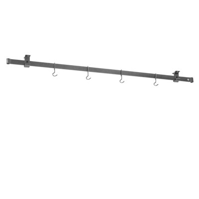 Handcrafted Low Ceiling Bar Hammered Steel