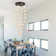 33 - Light Unique LED Dimmable Pendant Light Long Staircase Chandelier