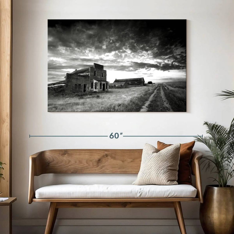 Hitzel Prairie Ghost Town, 32'' H x 48'' W
