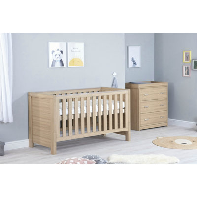 Luno Cot Bed 2-Piece Nursery Furniture Set