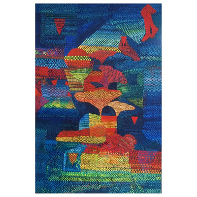 Multiple Messages | Acrylic On Canvas | By Aman Kumar Bavariya
