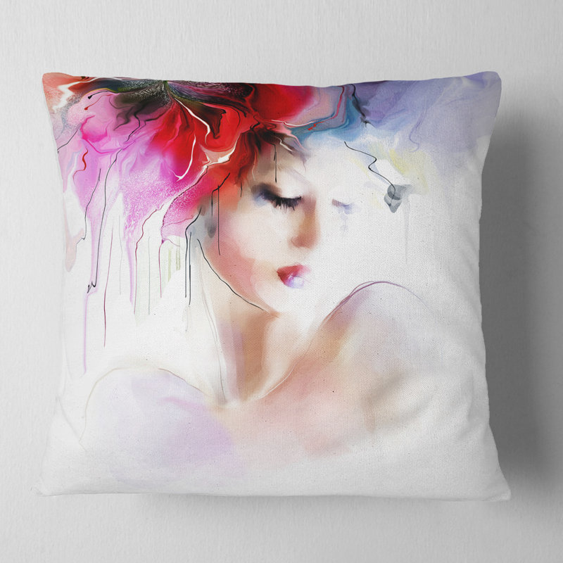 Fashion Fashion - Coussin imprimé Street Art, 16 po x 16 po, Carré
