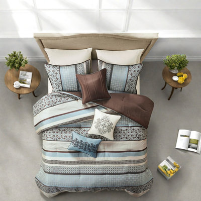 Ensemble de literie pièce en damas de polyester pour maison moderne