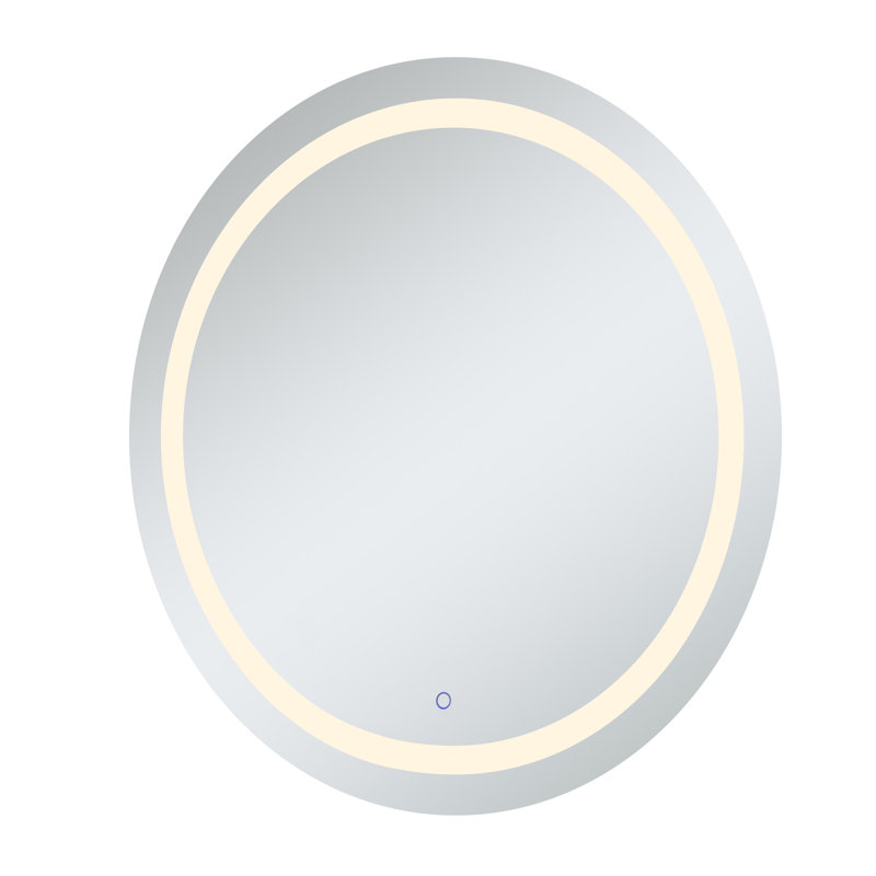 Miroir de salle de bain Sturdivant, H 36 po x L 36 po