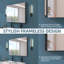 Kartar 40''W 30''H Recessed or Surface Mount Frameless Aluminum Medicine Cabinet with Mirrors