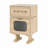 Storage Farmhouse Nightstand